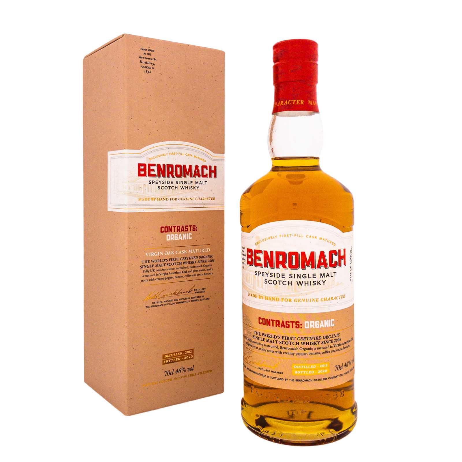 Benromach Organic Speyside Malt 0,7