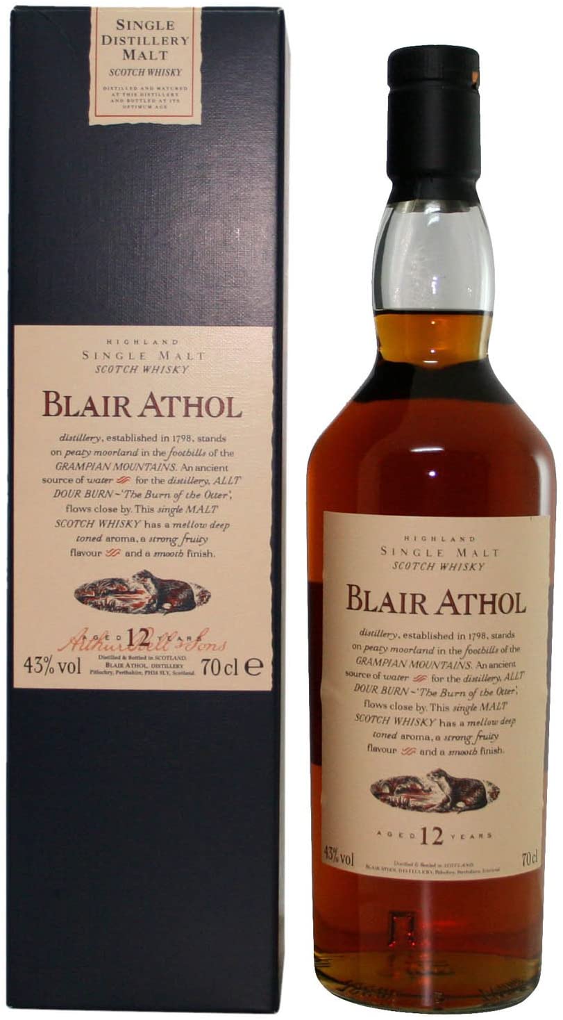 Blair Athol Whisky 12 YO (Flora & Fauna) 0,7