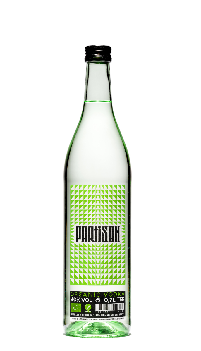Partisan Green - BIO Vodka 1,0 